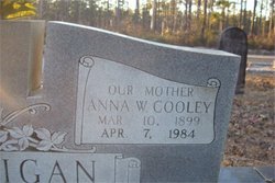 Anna M <I>Cooley</I> Jernigan 