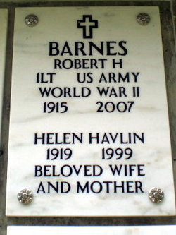 Helen <I>Havlin</I> Barnes 