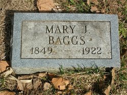 Mary Jane <I>Black</I> Baggs 