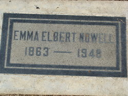 Emma Elbert <I>Feaster</I> Nowell 