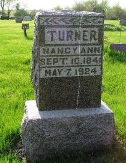 Nancy Ann “Annie” <I>Childress</I> Turner 