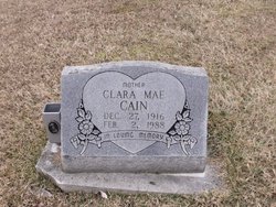 Clara Mae <I>Seidl</I> Cain 