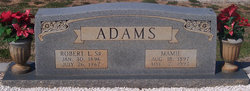 Mamie <I>Wiley</I> Adams 