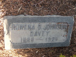 Rowena Slater <I>Johnson</I> Davey 