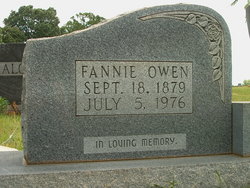 Fannie Owen “Onie” <I>Sanders</I> Smith 