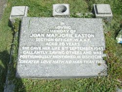 Section Officer Joan Marjorie Easton 