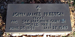John James Preston 