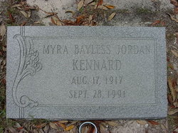 Myra E <I>Bayless</I> Kennard 