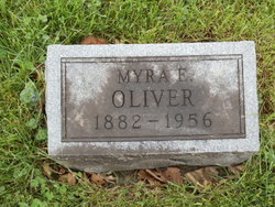 Myra Elizabeth <I>Daugherty</I> Oliver 