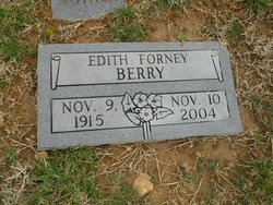 Edith <I>Forney</I> Berry 