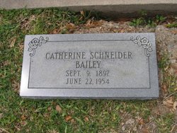 Mary Catherine <I>Schneider</I> Bailey 