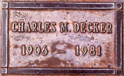 Charles M Decker 