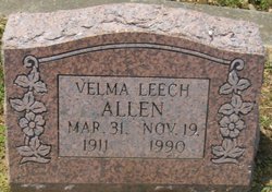 Velma <I>Leech</I> Allen 