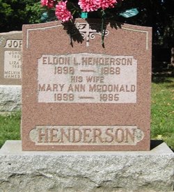 Mary Ann <I>McDonald</I> Henderson 