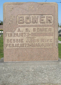 Bessie J <I>Cline</I> Bower 