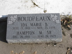 Ida Marie <I>Broussard</I> Boudreaux 