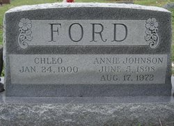 Annie <I>Johnson</I> Ford 