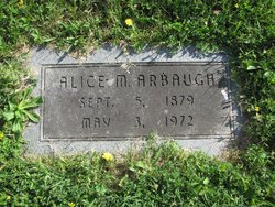 Alice M. <I>Taylor</I> Arbaugh 