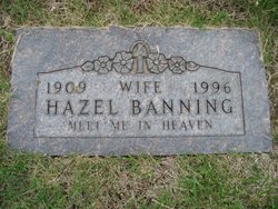 Hazel Doris <I>Rone</I> Banning 