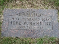 Herb William Banning 