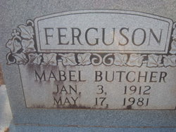 Mabel <I>Butcher</I> Ferguson 