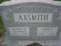 Mildred West <I>Danner</I> Axsmith 