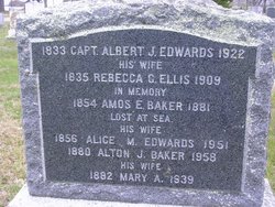 Alice M <I>Edwards</I> Baker 