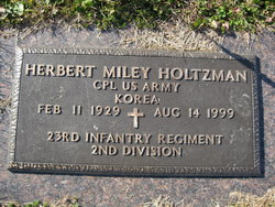 CPL Herbert Miley Holtzman Jr.