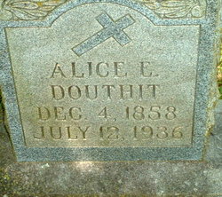Alice Ellen <I>Hester</I> Douthit 