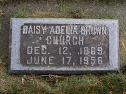 Daisy Adelia <I>Brown</I> Church 
