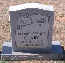 Mamie <I>Spence</I> Clary 