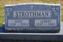 Mary <I>Schutte</I> Strothman 