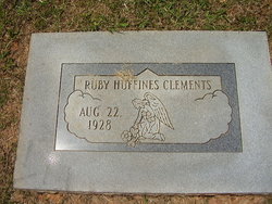 Ruby <I>Huffines</I> Clements 