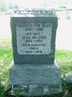 Eliza <I>Belcher</I> Van Allen 