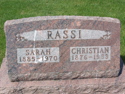 Sarah <I>Rein</I> Rassi 