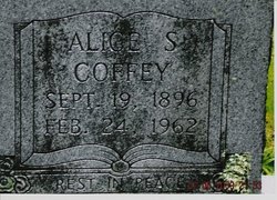 Alice <I>Sanders</I> Coffey 