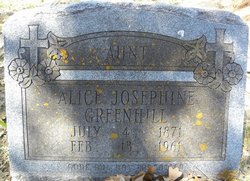 Alice Josephine Greenhill 