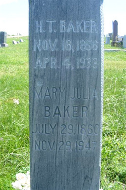 Mary Julia <I>Pike</I> Baker 