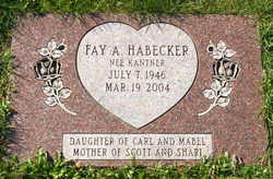 Fay A <I>Kantner</I> Habecker 