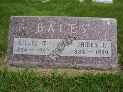 Lillien Mae “Lillie” <I>Bussell</I> Bales 