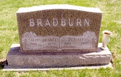 Mary Frances <I>Fitzgerald</I> Bradburn 