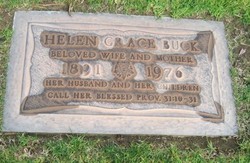 Helen Grace <I>Curtis</I> Buck 