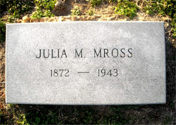Julia Martha <I>Britt</I> Mross 