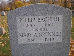 Mary A. <I>Brenner</I> Bachert 