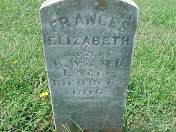 Frances Elizabeth Racer 