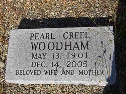 Pearl <I>Creel</I> Woodham 