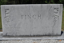 Martha <I>Woods</I> Finch 