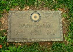 Gertrude Virginia <I>Thornley</I> Abbott 
