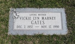 Vickie Lyn <I>Marney</I> Gates 