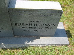 Beulah <I>Hill</I> Barnes 